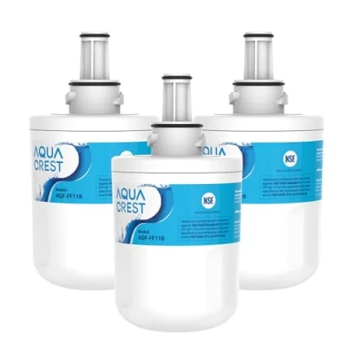 Afbeelding van AQUACREST DA29 00003G Refrigerator Water Filter, Replacement for Samsung 00003G, 00003B, 00003A, Aqua e Plus, HAFCU1, RFG237AARS, FMS 1, RS22HDHPNSR, RSG257AARS, WSS 1 (Pack of 3)