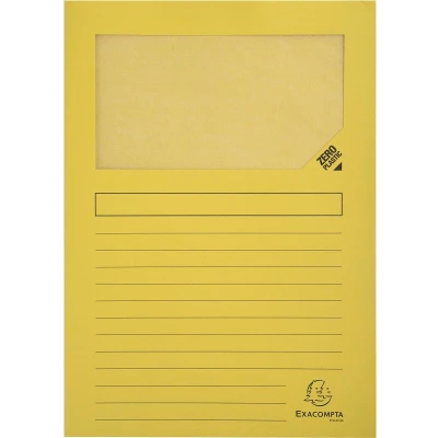 Afbeelding van Exacompta L map Forever, voor ft A4, pak van 25 stuks, geel 16 stuks