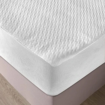 Afbeelding van ABAKUHAUS Matrasbeschermer Waterdicht Ademend Laken Rondom Elastische hoes, 90 cm x 200