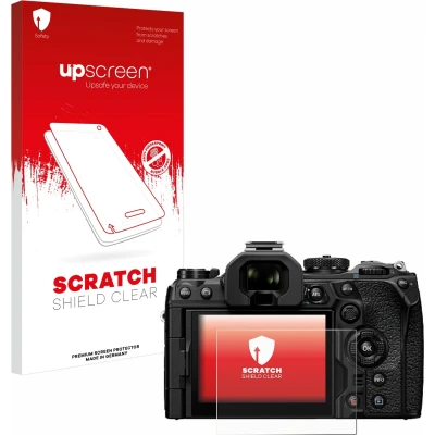 Afbeelding van upscreen Screenprotector voor Olympus OM System 1 Mark II Folie Beschermfolie transparant