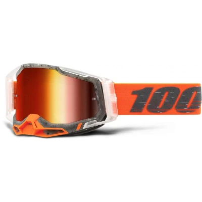 Afbeelding van 100% 2022 Racecraft 2 Schrute Crossbril (Lens: Spiegel Rood)