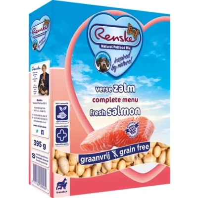 Afbeelding van Renske Vers Vlees Zalm Graanvrij 395 GR (10 stuks)