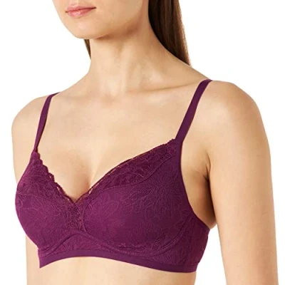 Afbeelding van Triumph dames Ongevoerde beha Fit Smart P01 Ex, Crushed berry, 1