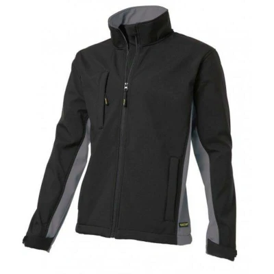 Afbeelding van Tricorp Softshell Jack Bi Color Zwart/Grijs Maat 5XL