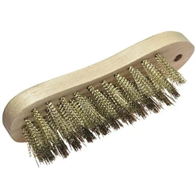 Afbeelding van Wolfcraft Vioolborstel Messing 5 rijen 205mm 1 stuk 2721000