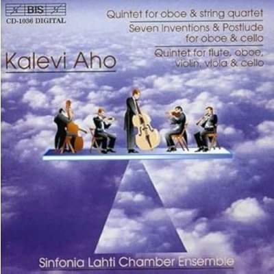 Afbeelding van Sinfonia Lahti Chamber Ensemble Aho: Quintet For Oboe And String Quartet (CD)