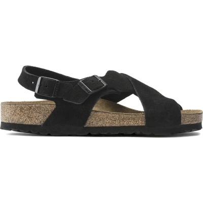 Afbeelding van Birkenstock Tulum Narrow Muiltjes, Dames, Maat: 36, Black Veloursleer