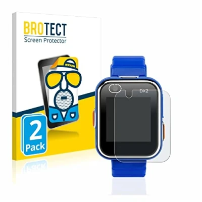 Afbeelding van BROTECT (2 Stuks) Antireflecterende Beschermfolie voor Vtech Kidizoom Smart Watch DX2 Anti Glare Screen Protector, Mat, Ontspiegelend