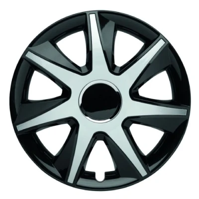Afbeelding van Albrecht 16 inch zwart/zilver wieldoppen voor stalen velgen Sierwieldoppen Run an hoogwaardig kunststof met gelaagde coating Duurzame in originele verpakking Made the EU
