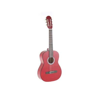 Afbeelding van GEWAPure Concertgitaar BASIC 1/2 transparant rood