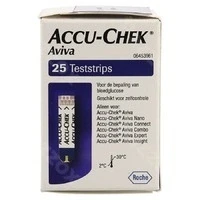 Afbeelding van Accu Chek Aviva Teststroken 25 6453961016