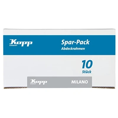 Afbeelding van Kopp 305613105 Profipack 1 voudig frame afdekframe, wit