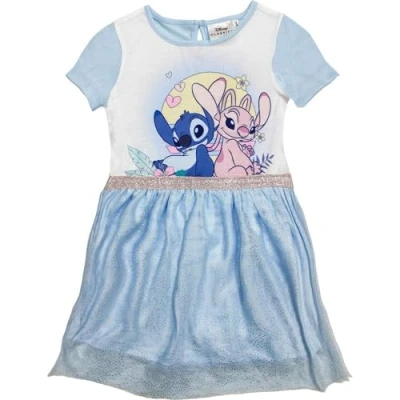 Afbeelding van Jurk Stitch Licht Blauw Maat 5 Jaar
