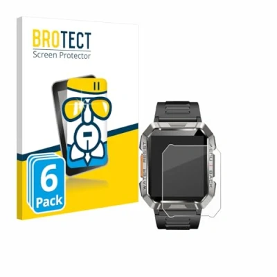 Afbeelding van BROTECT Glas Screen Protector voor Baolubao W60 (6 Stuks) Schermbeschermer [9H Hardheid, Beschermglas Folie niet Gehard Glas]