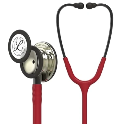 Afbeelding van Littmann Classic III Bordeaux Rood / Champagne