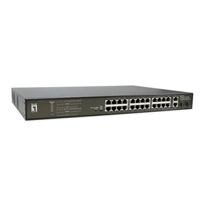 Afbeelding van LevelOne FGP 2831 netwerk switch Unmanaged Fast Ethernet (10/100) Power over (PoE) 1U Zwart