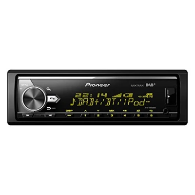 Afbeelding van Pioneer MVH X580DAB Autoradio Enkel din Multi colour USB 4 x 50 W