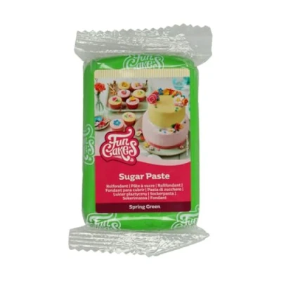 Afbeelding van FunCakes Rolfondant Fondant voor Cupcakes en Taarten Groen 250g