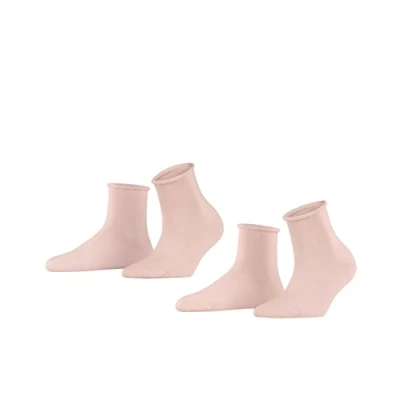 Afbeelding van Esprit COZY DOT 2PACK WITH Pattern Sokken, Dames, Maat: 39 42, Peach whip