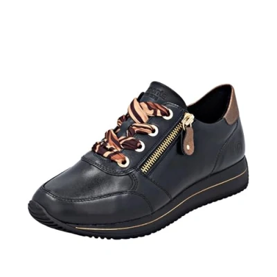 Afbeelding van Remonte Dames D0H11 Sneaker Low, zwart, 41 EU, EU