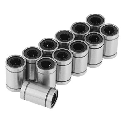 Afbeelding van Lineair lager LM8UU, 12 stuks 8 mm, buslager, x 15 24 mm kogellagerbus glijlager, voor CNC onderdelen 3D printers