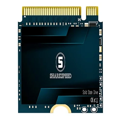 Afbeelding van SHARKSPEED SSD 1TB M.2 2230 NVMe PCIe Gen 3.0x4 30mm, harde schijf interne voor Steam Deck, Surface Pro7/Pro8+/ProX/laptop Go, Mini PCs