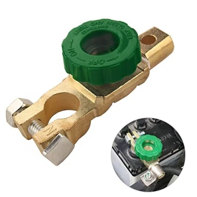 Afbeelding van Universele auto accu schakelaar, 12 V 24 V, scheidingsschakelaar, hoofdschakelaar, stroomonderbreker, voor auto, vrachtwagen, boot, voertuigen