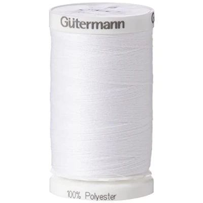 Afbeelding van Gütermann bevat schroefdraad, polyester, wit, 500 m
