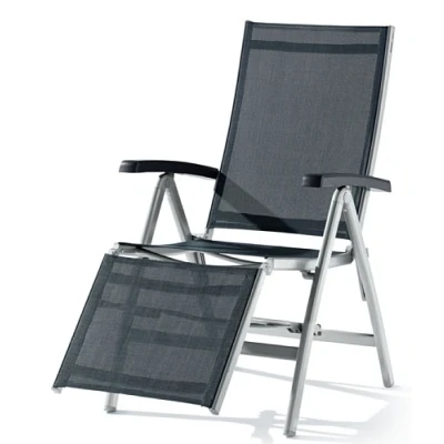 Afbeelding van Sieger Relax fauteuil Bodega Antraciet/Grijs