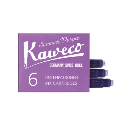 Afbeelding van Inktpatroon Kaweco aubergine doosje à 6 stuks