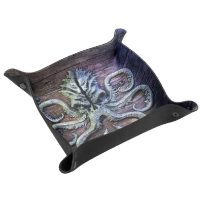 Afbeelding van Dobbelstenenbak Dobbelbak voor bord en rollenspellen Song of Ice and Fire, Cthulhu: Death May Die Kraken