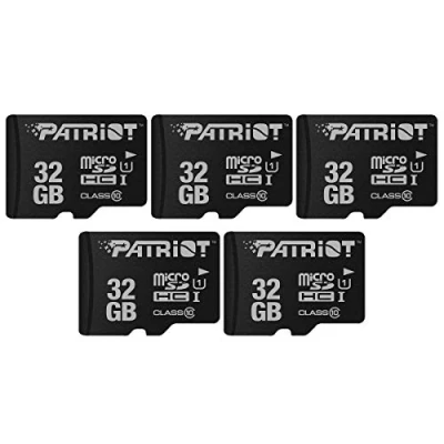 Afbeelding van Patriot Memory LX Series Micro SD kaart 32GB PSF32GMDC105 pak van 5 stuks