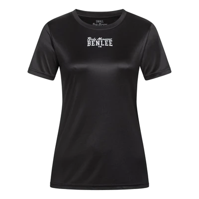 Afbeelding van Benlee Funktions Lindsay Tshirt print, Dames, Maat: Large, Black silver