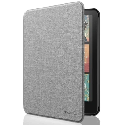 Afbeelding van MoKo Case for All new 7&quot; Kindle Paperwhite (12th Generation 2024) and Colorsoft Signature Edition 2024, Lightweight Shell Cover with Auto Wake/Sleep Denim Gray
