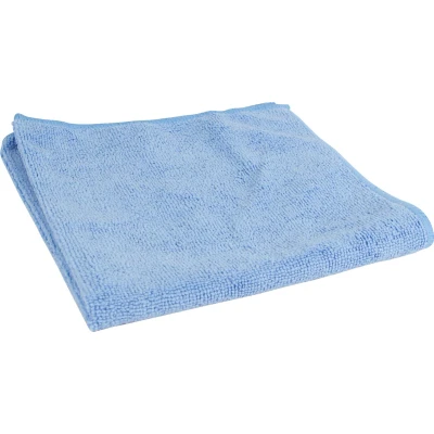 Afbeelding van Microvezeldoek, blauw, pak van 10 stuks microvezeldoek