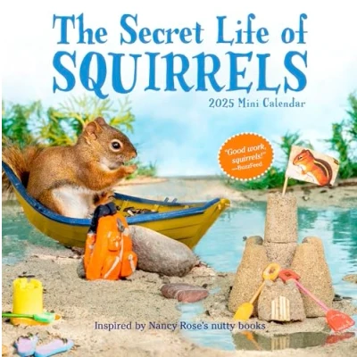 Afbeelding van The Secret Life of Squirrels Mini Wall Calendar 2025