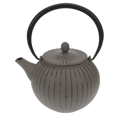 Afbeelding van Cosy&amp;Trendy Lantern Theepot Gietijzer 1L2 Grijs