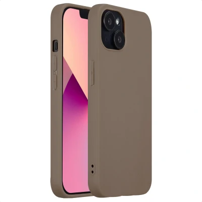 Afbeelding van imoshion Hoesje Geschikt voor iPhone 13 Color Backcover Bruin