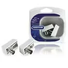 Afbeelding van Plug contraplug IEC Antenneconnectorset Bandridge