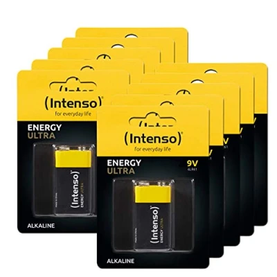Afbeelding van Intenso 7501451MP 9V batterij (blok) Alkaline 560 mAh 9 V 10 stuk(s)