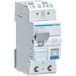 Afbeelding van Hager mcb met vlamboog detectie afdd 1p n 6ka b 16a 2m arc916d