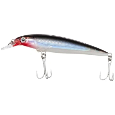 Afbeelding van Rapala X Rap Zoutwater lokken met twee nr. 2 haken, 1,2 2,4 m zwemdiepte, 12 cm formaat, zilver