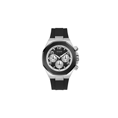 Afbeelding van GUESS heren Empire horloge GW0583G1 in de kleur Zilver