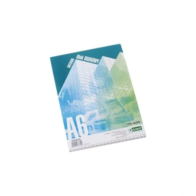 Afbeelding van D.RECT 009604 briefblok geruit schrijfblok 70 g/m² A6 100 vellen