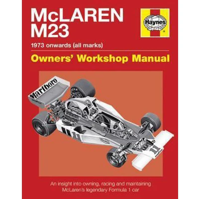 Afbeelding van Mclaren M23 Manual: An insight into owning, racing and maintaining McLaren&#039;s legendary Formula 1 car