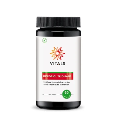 Afbeelding van Vitals Microbiol Trio Basis Capsules 60CP