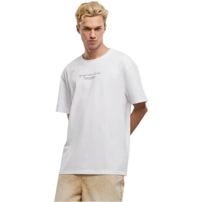 Afbeelding van Mister Tee Paperbird Oversize Heren T shirt L Wit