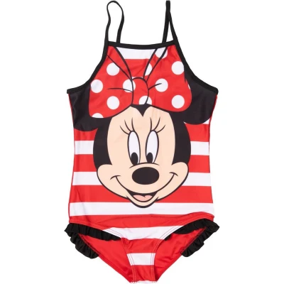 Afbeelding van Disney Minnie Mouse Badpak Rood Maat 110/116