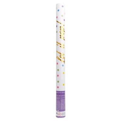 Afbeelding van Amscan Confetti Shooter Party Popper Kanon 60 Cm Gekleurde Papier