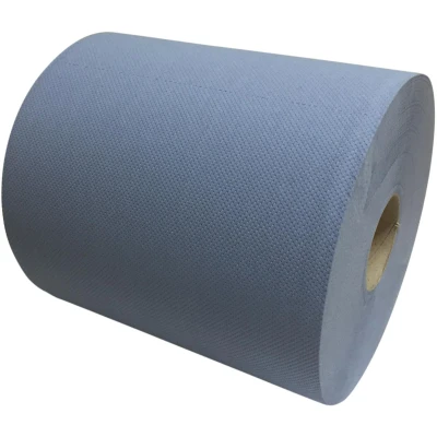 Afbeelding van Merkloos Poetspapier, blauw, 2 laags, 360 M, pak van rollen